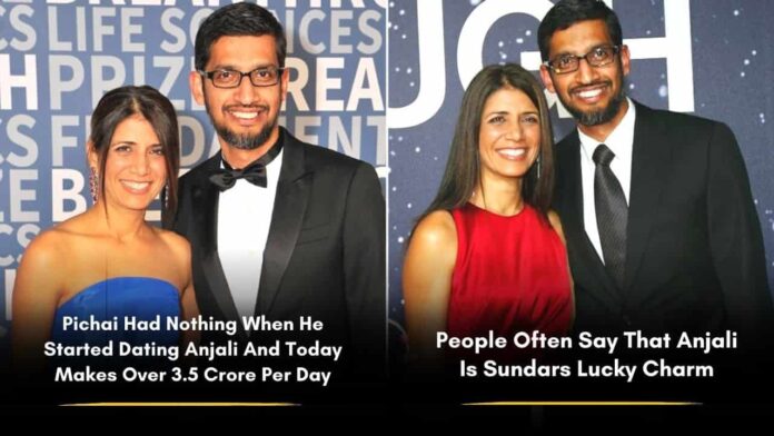 Love Story, Google CEO, Sundar Pichai, Wife ,Anjali Pichai