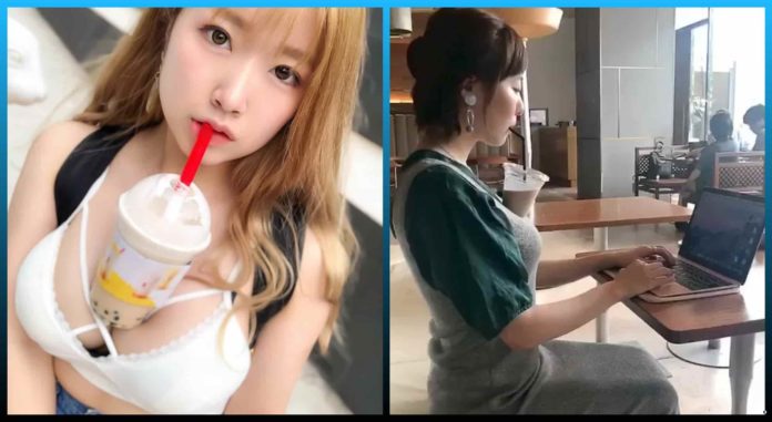 Hands-free Bubble Tea Challenge, New Viral Thread, Internet, social media, youth,