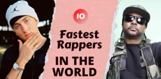 Fastest rappers, Busta Rhymes,Krayzie Bone, Tech N9ne, Eminem, El Chojin, Rebel XD, Twista, Twisted Insane, Outsider, Tonedeff,