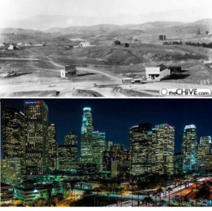City, differences, Before And After , development, years,