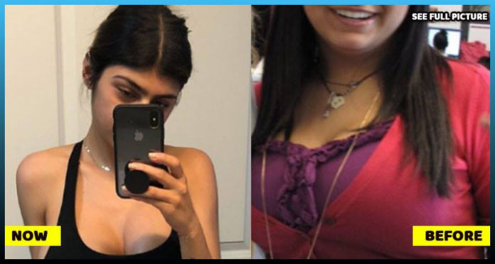 Mia Khalifa, Old pic, Transformation, Fat to Fit, Love, famous,