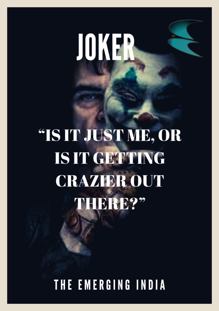  Dialogues From 'Joker', Movie, Joaquin Phoenix's, Oscar-worthy ,performance , ripple 