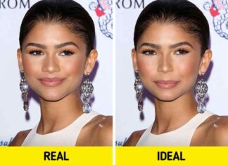 15 Famous Celebrities' Faces Would Look Like If Their Faces Fit the