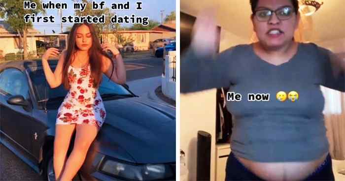 Women Share Pics Of Drastic Body Transformations Before And After Dating