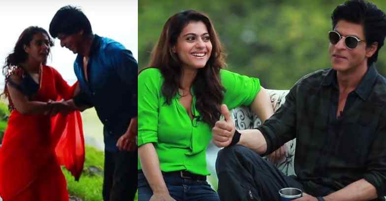 Shah Rukh Khan, Kajol, Kajol together with Shah Rukh Khan, Gerua, Shooting Dilwale’s Gerua