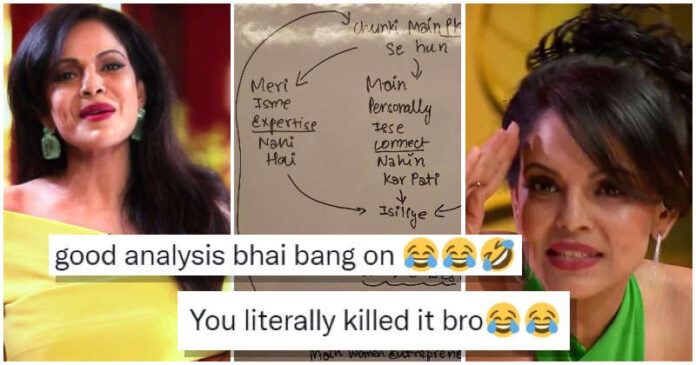 Someone Made A Dialogue Flowchart For Shark Tank's Namita & Viewers Responded 'Bang On!'