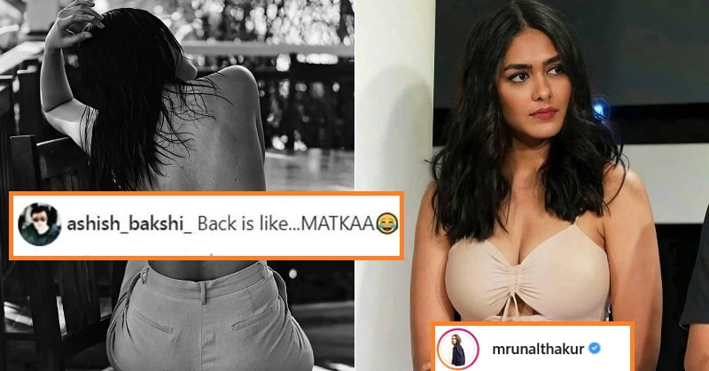 Trolls Call Mrunal Thakur’s Back ‘A Matka’ & Her Response Is Just So Bad*ss
