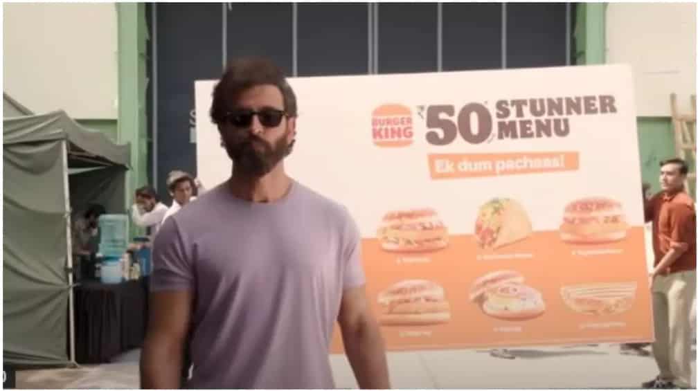 New Burger King Ad, Hrithik Roshan