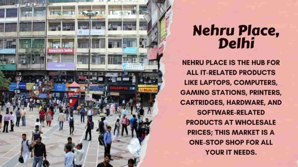 Nehru Place wholesale market delhi