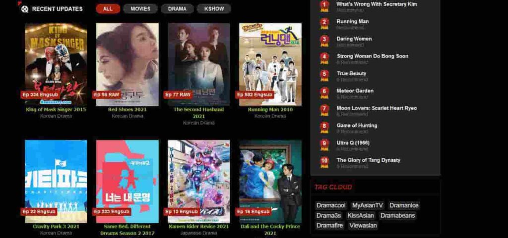 Websites to Watch Korean Dramas, Best k-Drama websites. website for Korean drama, app for Korean drama, sites for Korean drama