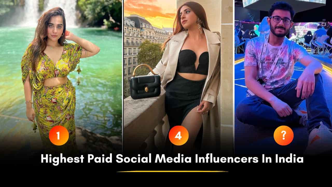 Highest Paid Social Media Influencers In India 2024