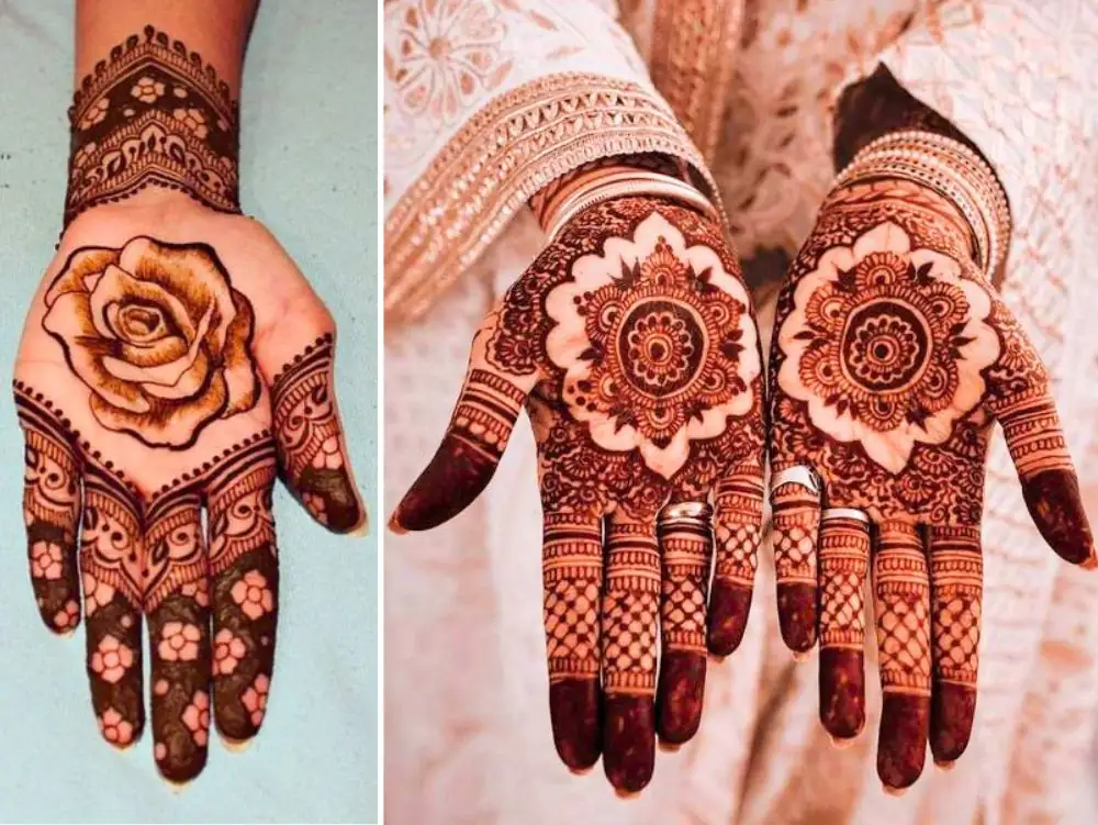 Follow me for more mehndi design's and dpz collection Dm for paid promotion  / Collaboration . Design via @mendhibyroomana Respective… | Instagram
