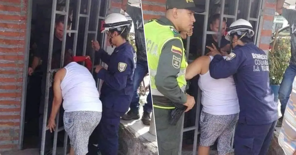 Woman Spying On Neighbor Gets Head Stuck In Metal Gate For 5 Hours