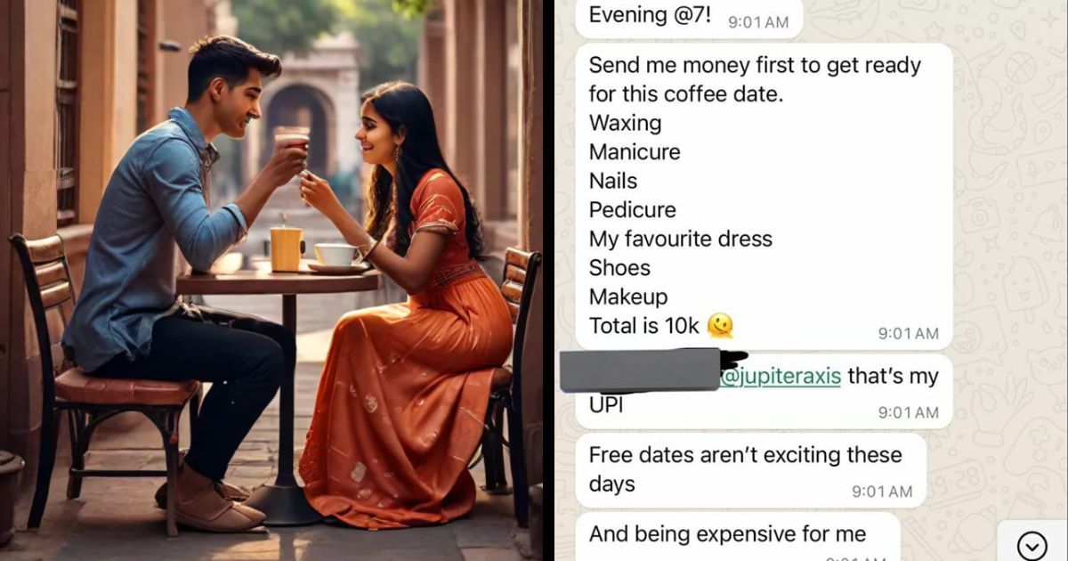 Noida Woman Asks For ₹10,000 From Man For Date, Sparks Online Debate