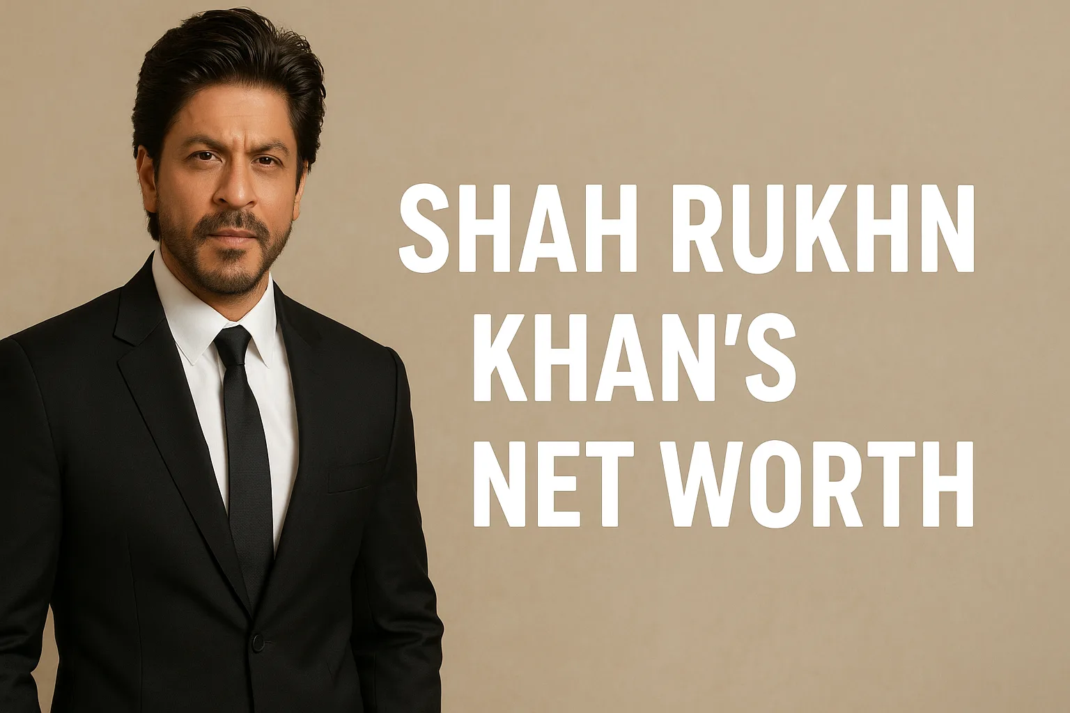 Richest Bollywood producers 
Shah rukh Khan net worth 2025