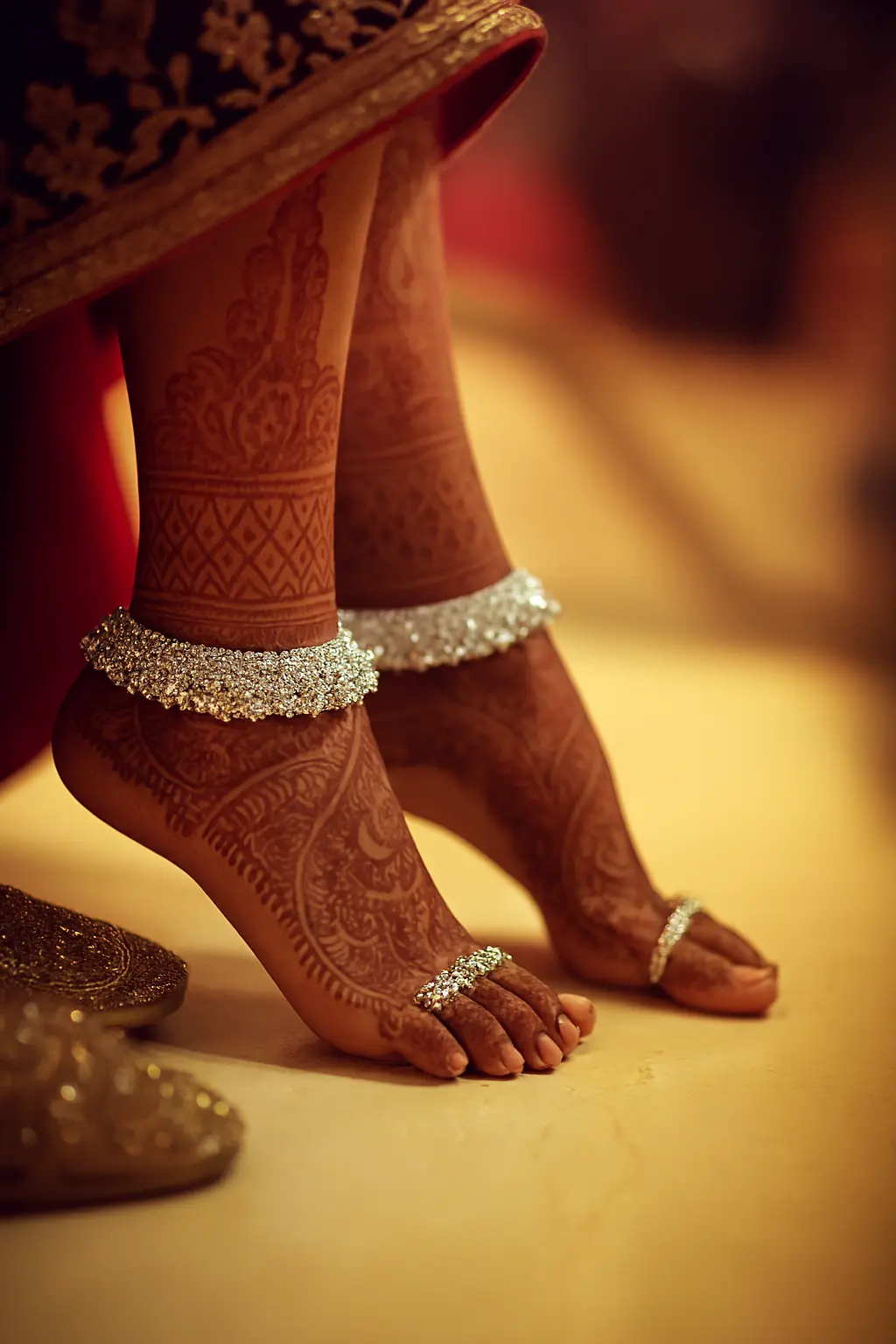 beautiful silver payal design 2025