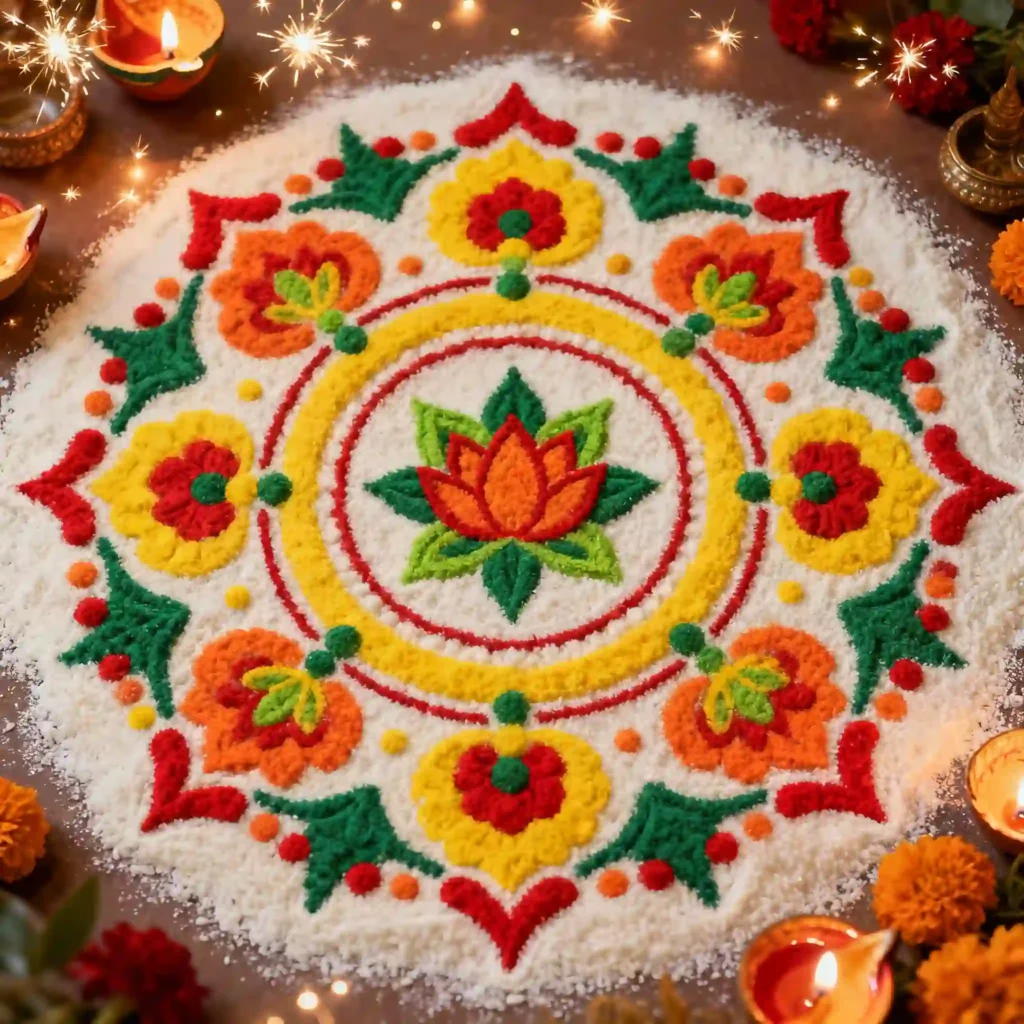2025 Diwali rangoli Design