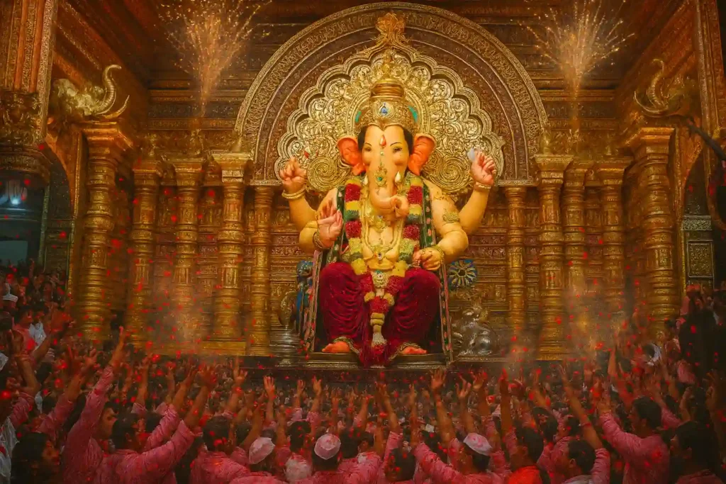 ganesh chaturthi lalbaugcha raja 2025 darshan timing