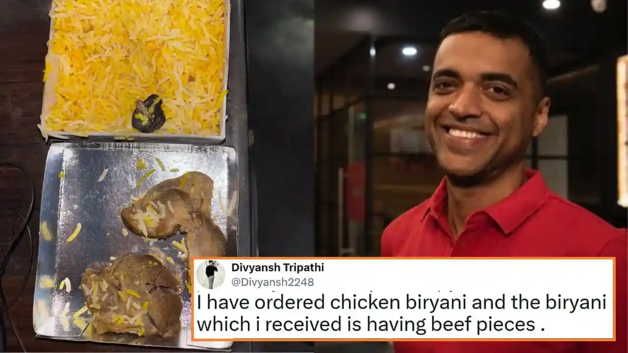 Zomato Beef Chicken Biryani Complaint: Man Alleges Receiving Beef in Chicken Order – Viral Reaction & Company Response 2026
