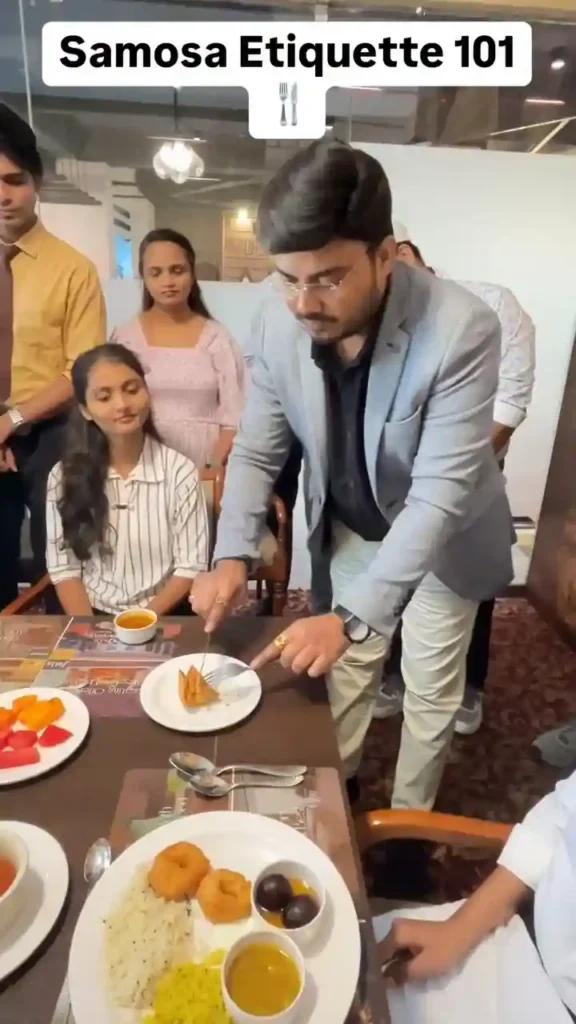 Etiquette coach trolled viral video