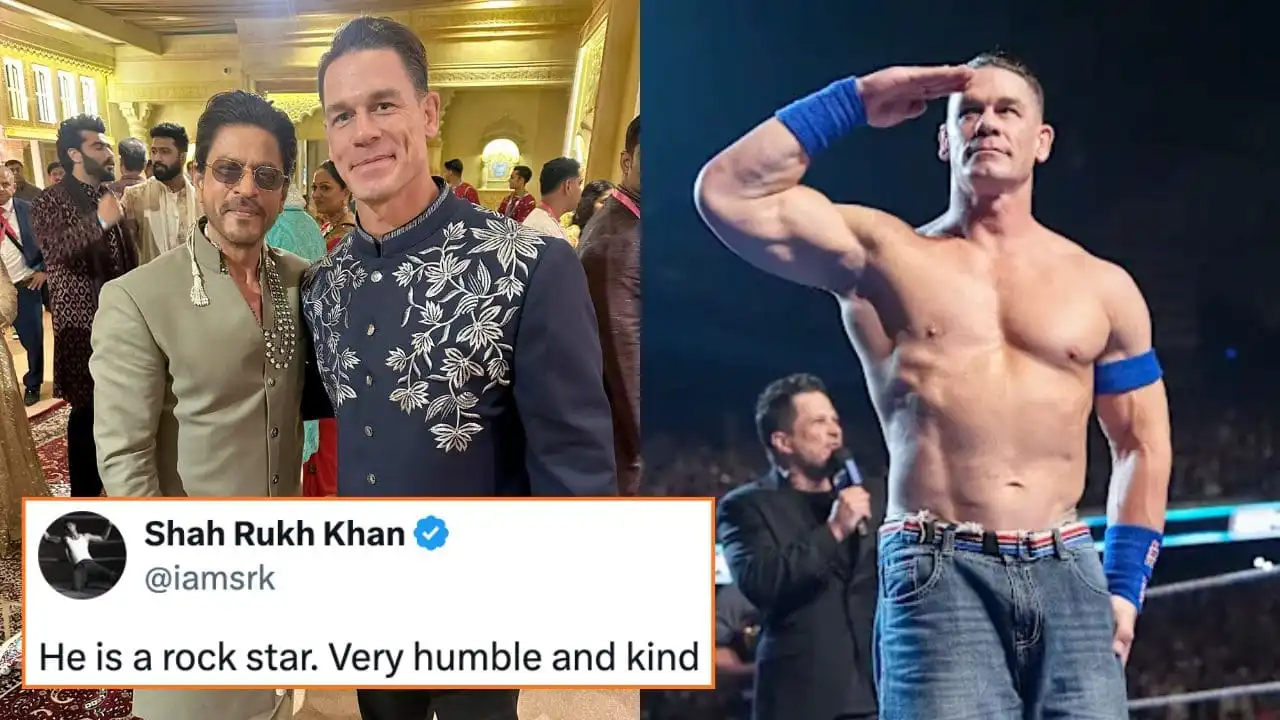 John Cena’s Emotional Reply to Shah Rukh Khan: “Will Never Forget Your Kindness” After SRK Calls Him a Rock Star