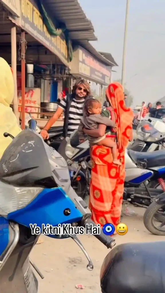 Beggar woman dance viral video