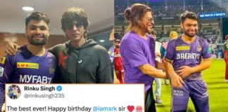 Shah Rukh Khan Rinku Singh