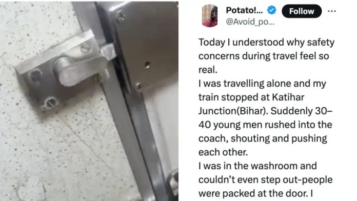 Woman-Locks-Herself-In-Train-Toilet-After-40-Men-Storm-Coach-In-Bihar