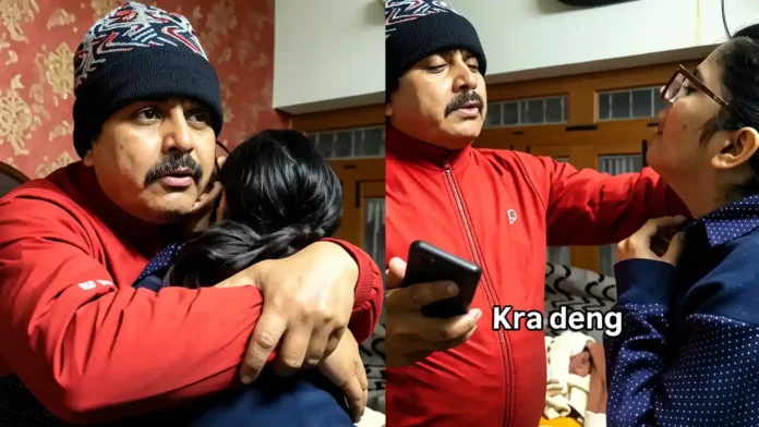 father BTS phone number crying daughter viral