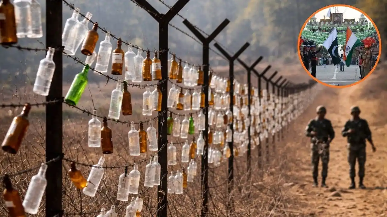 The Curious Case of Hanging Glass Bottles Along the India-Pakistan Border
