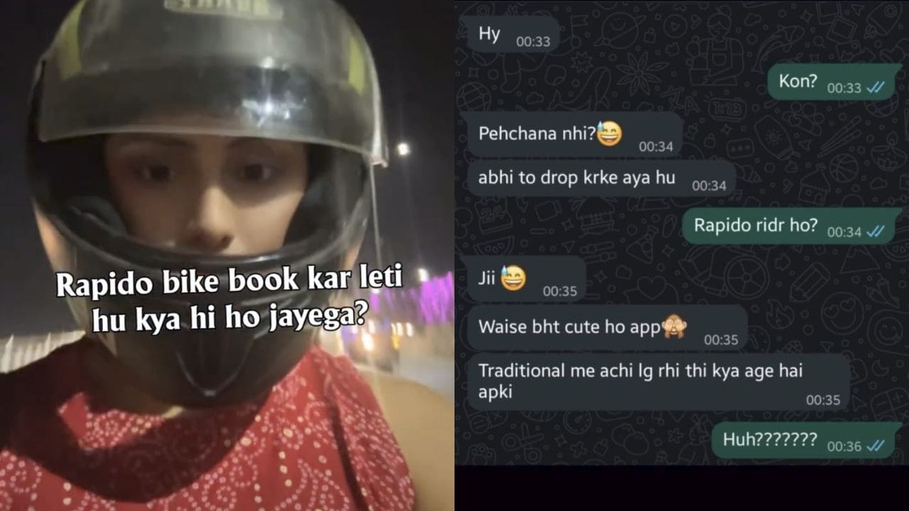 Ghaziabad Woman Shares Inappropriate WhatsApp Messages from Rapido Driver After Ride – Company Reacts, Video Goes Viral