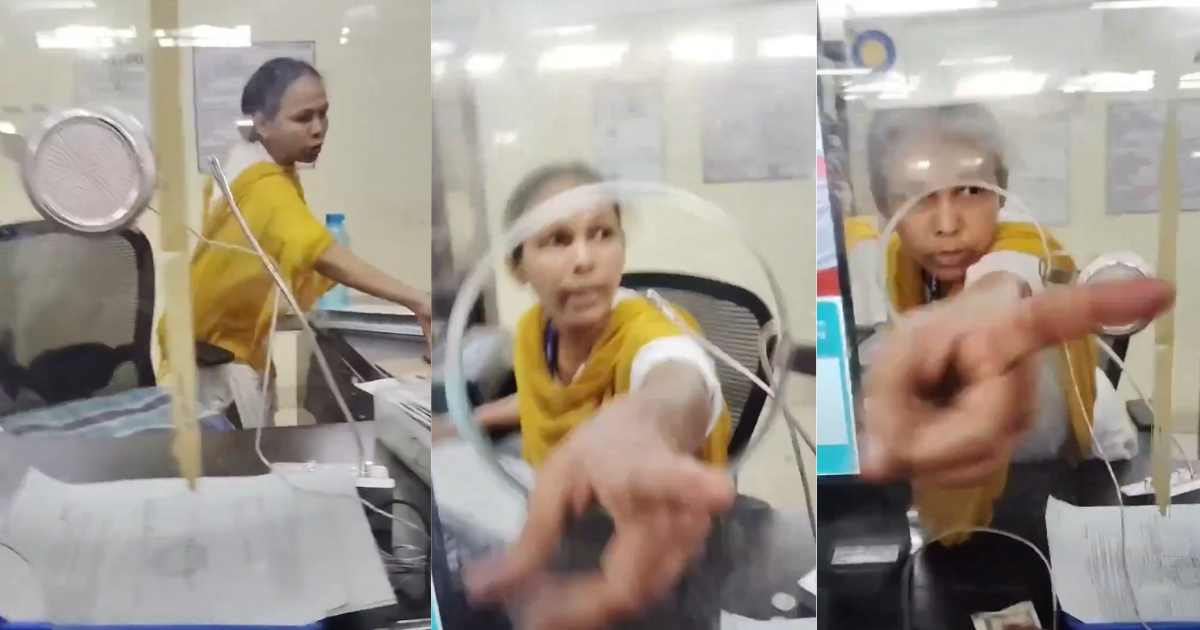 Indian Railways Woman Clerk Stops Passenger from Filming Heated Argument Over Ticket Delay – Viral Video Sparks Debate