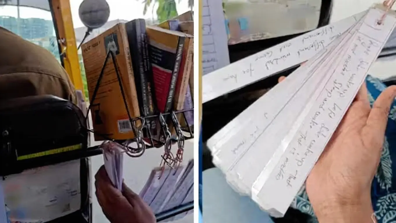 Karnataka Auto Driver Transforms His Vehicle into a Cosy Mini-Library – Viral Video Inspires Thousands