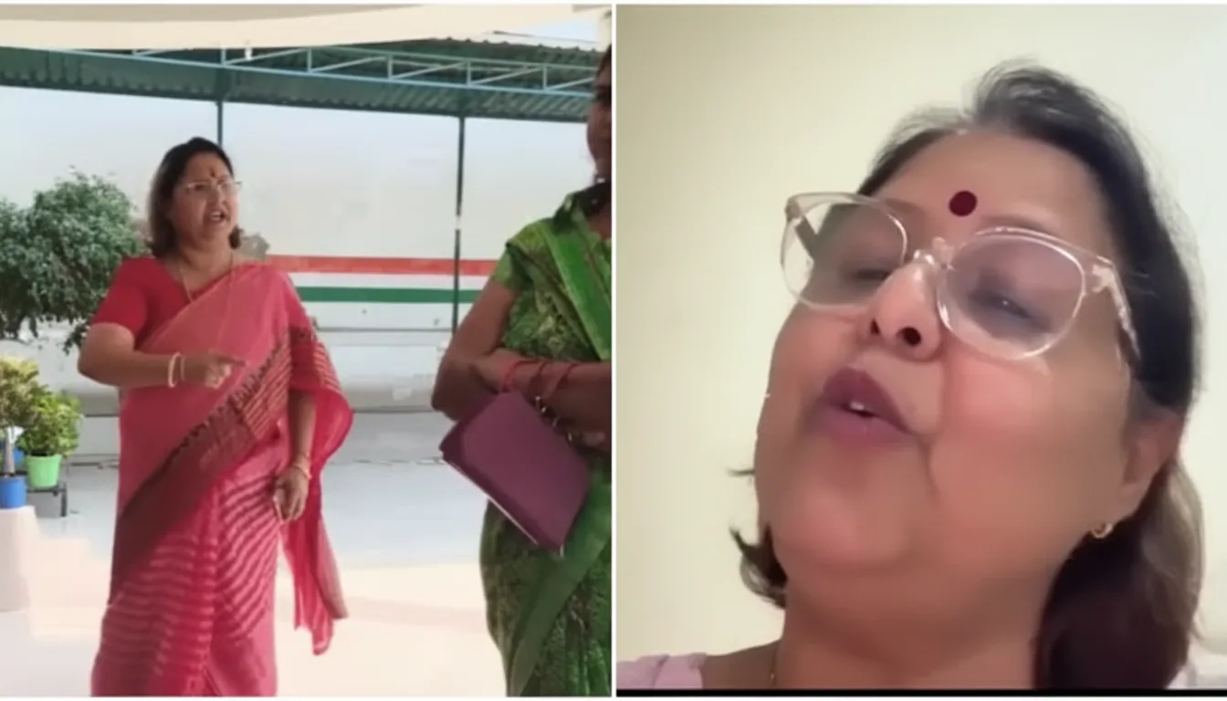 UP School Principal Denies Charges After Viral Clash with Parent Over Notebook Issue – Video Sparks Debate on Teacher-Parent Relations