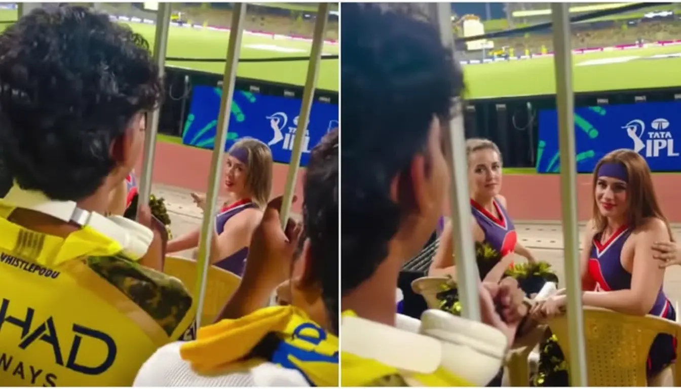 CSK Fan Comments on GT Cheerleaders’ Appearance, Gets Savage Reply That Goes Massively Viral