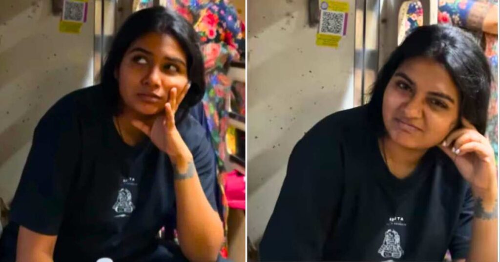 Woman First Rajdhani Journey Passengers Dance Viral 2026