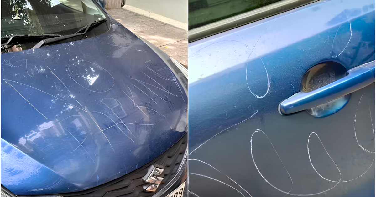 Bengaluru Man Returns to Find “No Parking” Etched on His Car – Viral Video Sparks Debate
