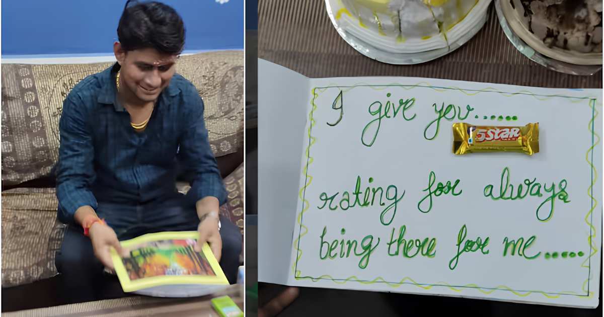 UP Woman Uses Chocolates to Craft Adorable Birthday Scrapbook for Husband – Video Crosses 16 Million Views