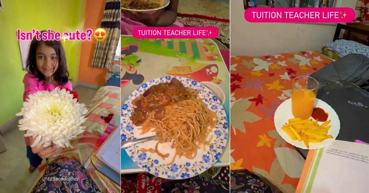 Kolkata Tuition Teacher Shares Tasty Food Gifts from Students – Heartwarming Video Celebrates Teacher Life