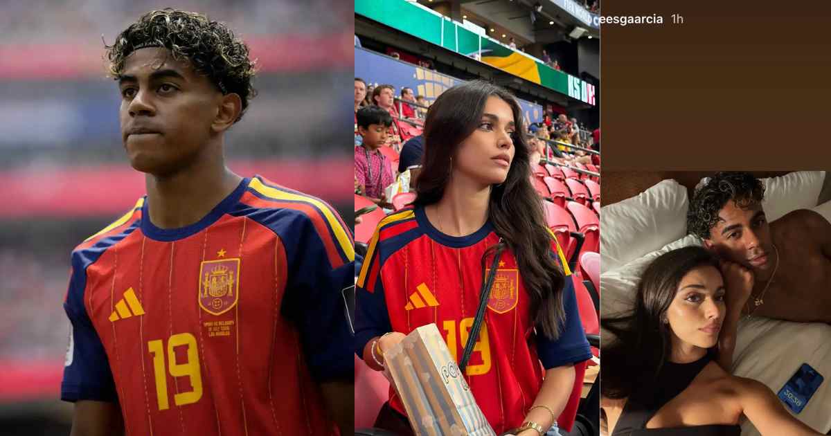 Lamine Yamal's Girlfriend Shares Selfie In Bed With Shirtless Spain