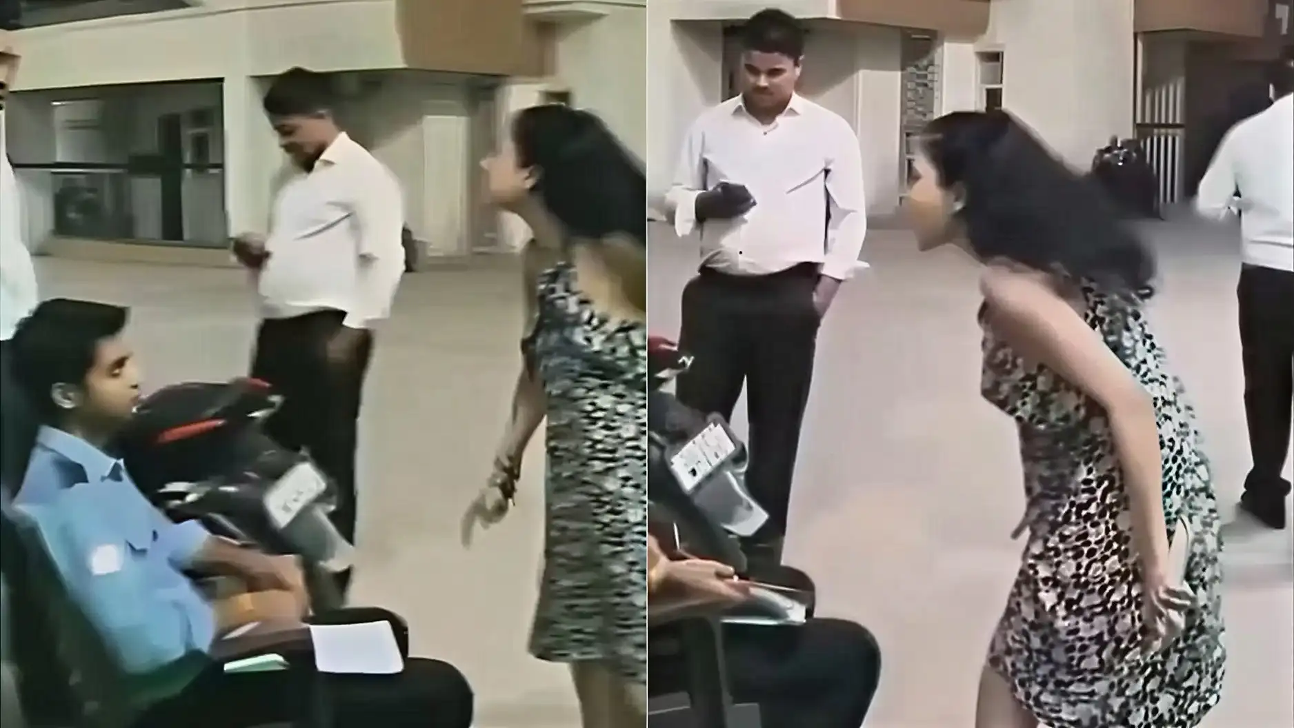 ‘I’ll Make You Clean My Shoes’: Noida Woman Allegedly Abuses Security Guards Over Food Delivery Check – Video